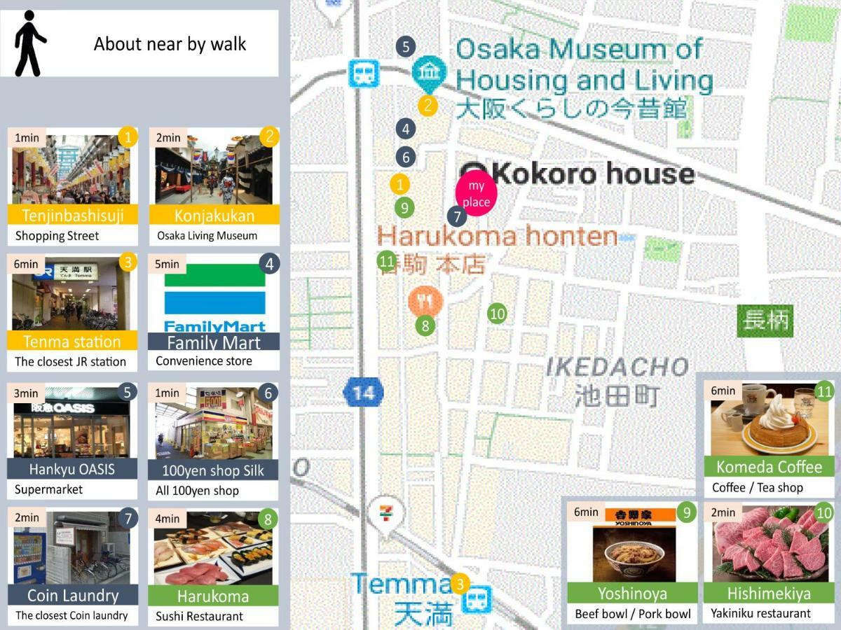 Willa Kokoro House Osaka Zewnętrze zdjęcie
